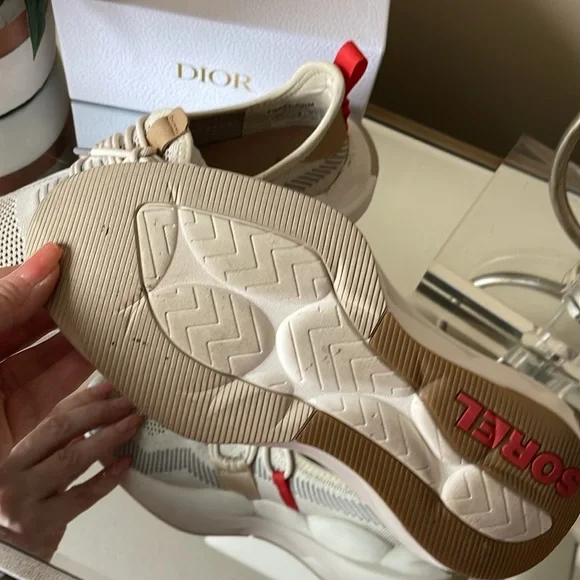 Sorel Explorer Defy Low Sneaker Chalk/Sea Salt - Picture 5 of 8